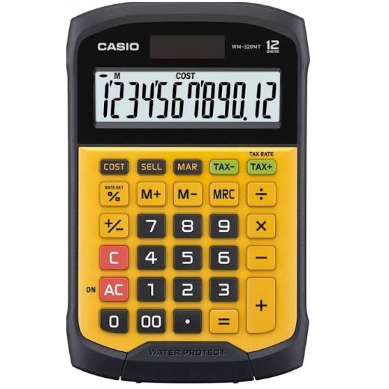 Calculators - Calculator Water protected WM-320MT - (Casio)